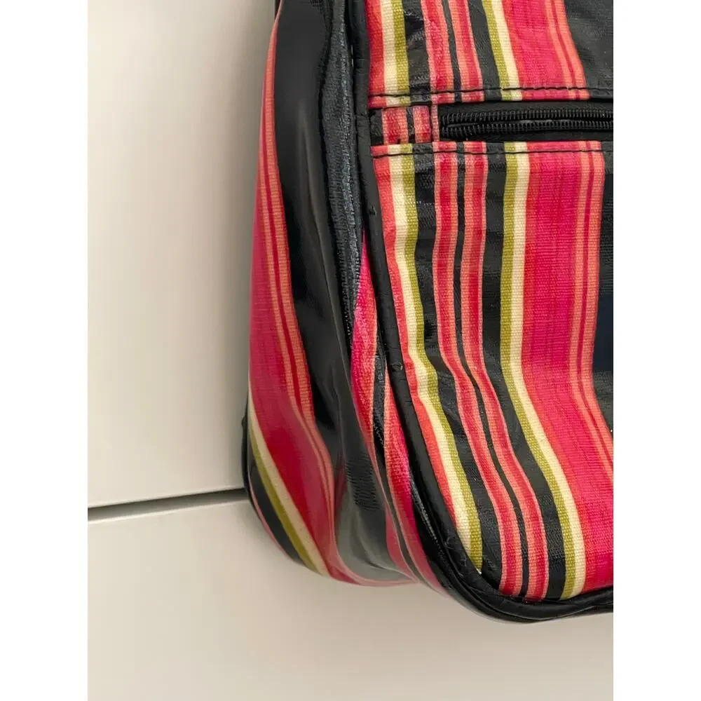 Gigi Hill Large Tote Hobo Bag Striped